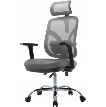 Ergonomická kancelářská židle ANGEL otočná šedá jOkasta