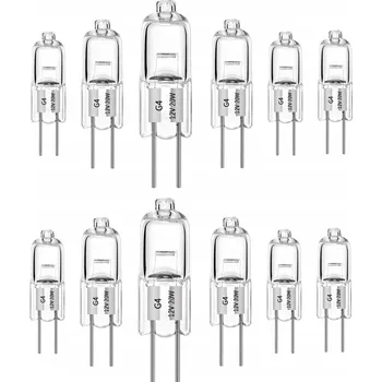 Žárovka ŽÁROVKA HALOGENOVÁ G4 12V 20W 12 ks
