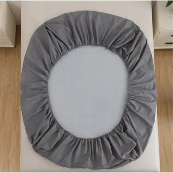 Prostěradlo MIKROFIBRA PRZEŚCIERADŁO WODOODPORNE 180X200 CHRÁNIČ MATRACE ŠEDÝ