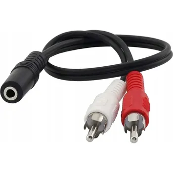 Zabezpečení domácnosti Adaptér Aptel AK267A Jack 3,5 mm - 2x RCA
