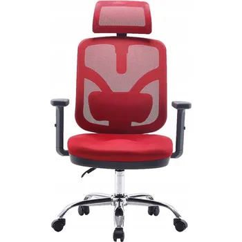 Ergonomická otočná kancelářská židle ANGEL jOkasta Červená (Červená)