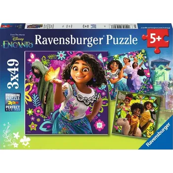 Puzzle Ravensburger puzzle Encanto 3×49 dílků