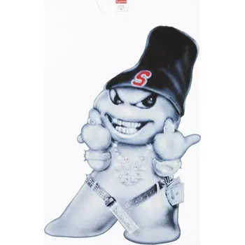 Pánská móda Supreme Snowman Tee White Velikost: XXL