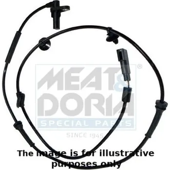 Přislušenství brzdového systému Snímač, počet otáček kol MEAT & DORIA 90219E