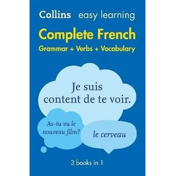 Učebnice Easy Learning French Complete Grammar, Verbs and Vocabulary (3 books in 1)