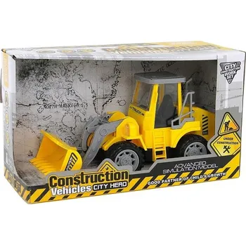 autíčko HRAČKA BULDOZER s pohonem na setrvačník