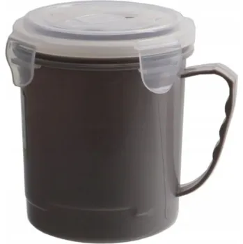 PLASTOVÝ HRNEK S VÍKEM, 0,71 L