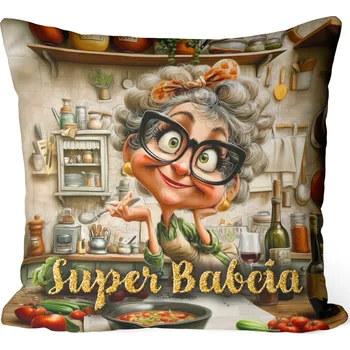 Polštář POLŠTÁŘ KE DNI BABIČKY PRO BABIČKU DÁREK PRO NI VZOR 513