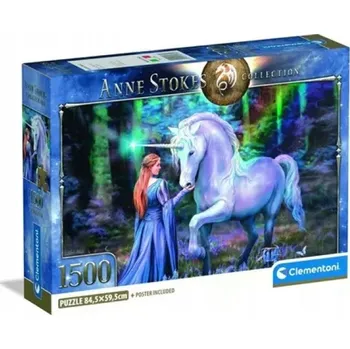 Puzzle CLEMENTONI Puzzle Zvonkový les 1500 dílků