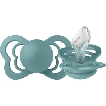 Silikonový Dudlík Bibs kulatý 6 měsíců +