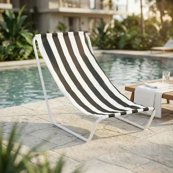 Zahradní lehátko Skládací zahradní / plážový lehátko s taškou TADAR