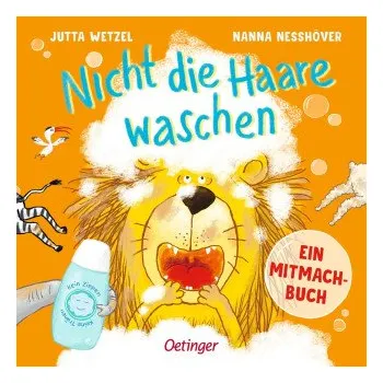 První čtění Nicht die Haare waschen! (Jutta Wetzel)(Leporelo)