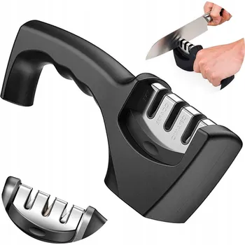 BROUSEK NA KUCHYŇSKÉ NOŽE TŘÍFÁZOVÁ BROUSEK 3v1