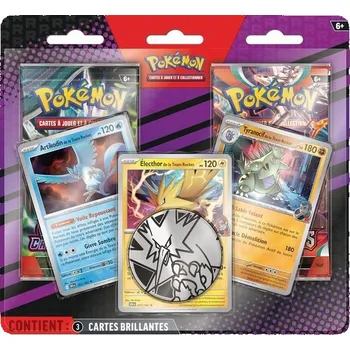 Hračka Pokémon: Vylepšený blistr se 2 booster balíčky (3 lesklé karty, 1 kus a 2 booster balíčky Pokémon).