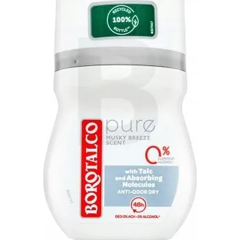 Borotalco Kuličkový deodorant 48H Pure - (Deo Roll On) UNI Objem: 50 ml