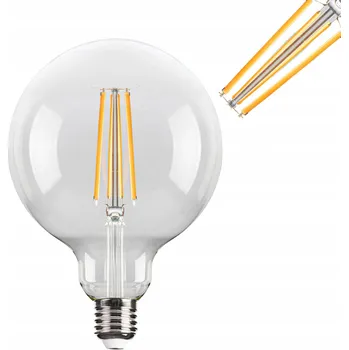 Žárovka Dekorativní žárovka Kanlux XLED G125C 10,5W neutrální bílá