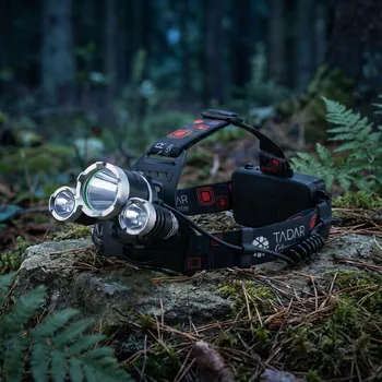 Čelovka LED čelovka s akumulátorem TADAR