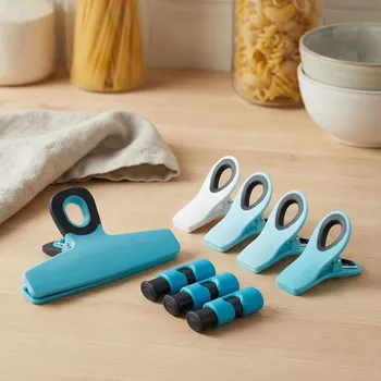 Plastové spony na sáčky TADAR 8 ks