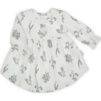 Dívčí šaty Šaty s dlouhým rukávem pro holčičku Nicol, vel. 92