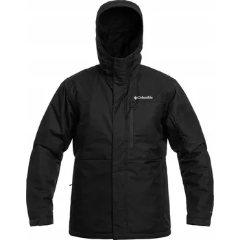 Moto bunda Větrovka Columbia černá s kapucí XL 3 kapsy polyester