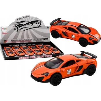 autíčko Autíčko Sportovní Auto 1:32 Frikční Pohon Oranžové
