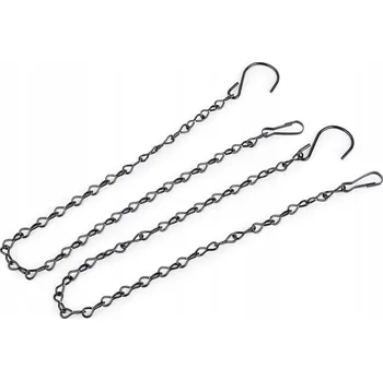 Obraz Řetízek kovový pro zavěšení dekorací, květináče 50 cm 2 ks