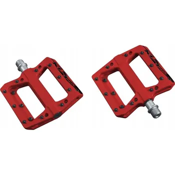Pedál na kolo Platformové pedály Kellys Rein červené