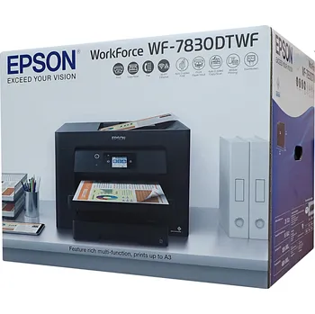 Tiskárna Inkoustová multifunkční tiskárna (barevná) Epson WorkForce WF-7830DTWF