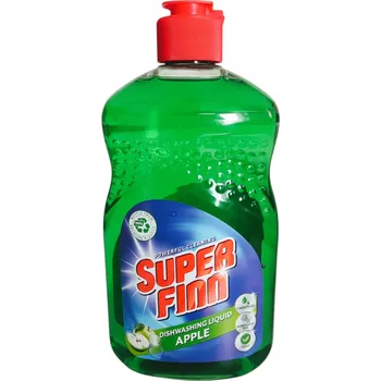 Mycí prostředek Prostředek na mytí nádobí Super Finn Jablko 500 ml