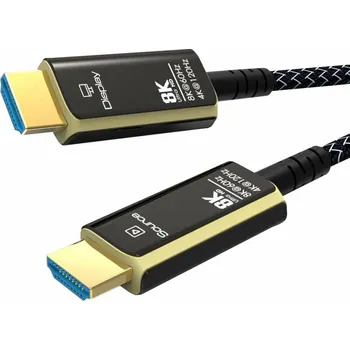 Video kabel PremiumCord Ultra High Speed HDMI 2.1 Optical fiber 8K 8K 5 m Video kabel (Jako nové)