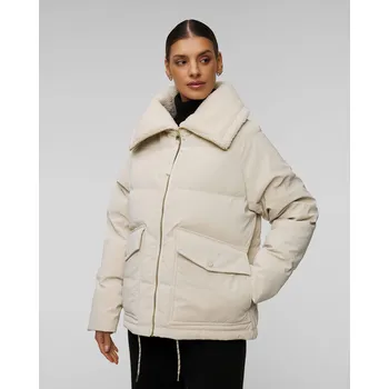 Dámská Bunda Varley Roseville Down Jacket V Béžové Barvě Var01947-fog