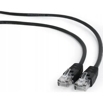 Síťový kabel UTP Kabel GEMBIRD PP12-3M/BK 3m, černý