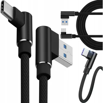 Datový kabel Kabel Verk Group USB - USB typ C 1 m vícebarevný