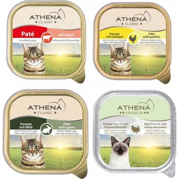 Krmivo pro kočku PAŠTIKA PRO KOČKY ATHENA KACHNA KRŮTA 100G