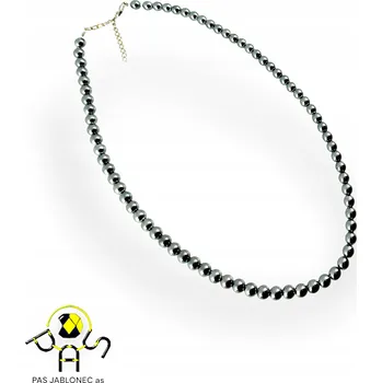 Náhrdelník Perlové korále, šedé perly, náhrdelník z perel, perličky, korálky, kuličky pe