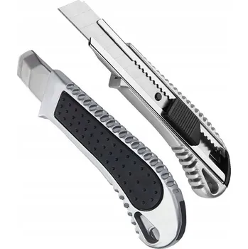 Pracovní nůž NŮŽ ŘEZACÍ PRACOVNÍ NA TAPETY UNIVERZÁLNÍ KOVOVÝ NŮŽ 18 mm