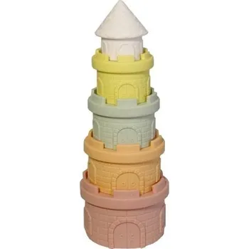 ostatní stavebnice PYRAMIDA KELÍMKY SWEDE PRO DĚTI KE SKLÁDÁNÍ SENZORICKÁ HRAČKA