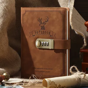 Blok Notes A5 hnědý