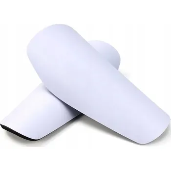 Fotbalový chránič Chrániče holení SportsWeAre.PL asymetrické vel. S bílé