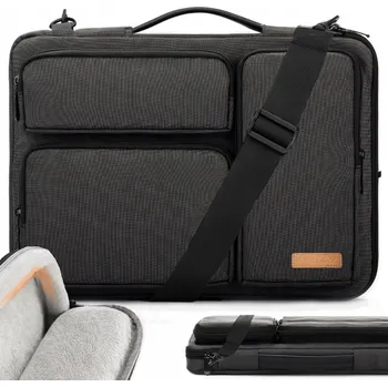 Taška na notebook 15,6" business brašna přes rameno pánská dámská Alogy Černá