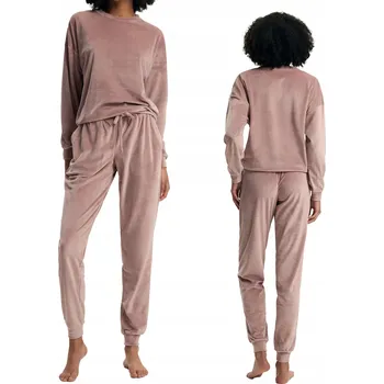 Dámské spodní prádlo Dámská domácí souprava Delanie | starorůžová M