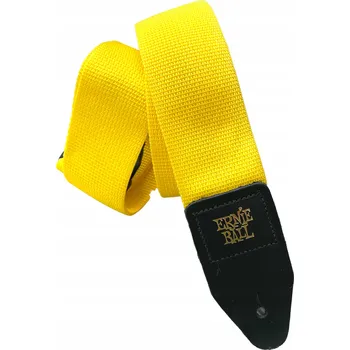 Příslušenství pro strunný nástroj ERNIE BALL kytarový popruh žlutý yellow