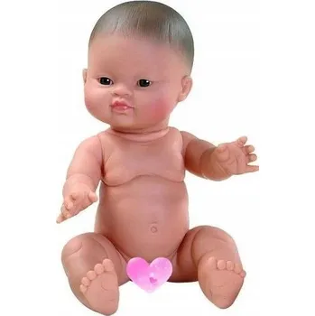 Panenka BOBASEK AZJATA ROZTOMILÉ VRÁSKY CHLAPEČEK PANENKA 34CM