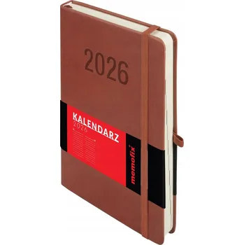 Kalendář Knižní kalendář 2026 A5 Antra hnědý