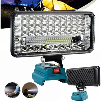 Lampička Aku pracovní lampa 18 V, dva stupně jasu, přenosná