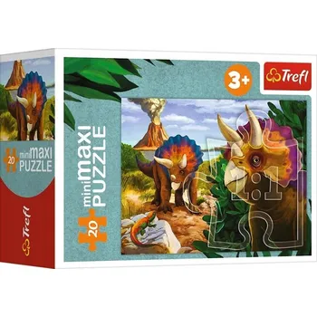 Puzzle Puzzle 20 miniMaxi Poznej svět dinosaurů 4