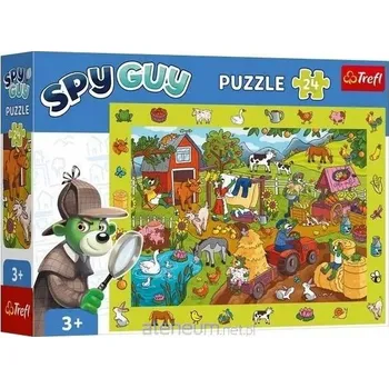 Puzzle Puzzle 24 dílků Pozorovací Hra Spy Guy Farma