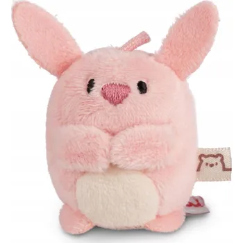 plyšák NICI MYMOCHI MINIS PLYŠOVÝ PŘÍVĚSEK KRÁLÍČEK PIBU RŮŽOVÝ 5 CM
