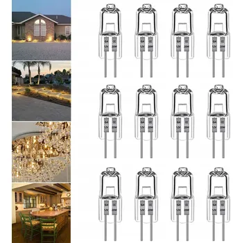 Žárovka HALOGENOVÁ ŽÁROVKA HALOGEN JC G4 20W 12V ŽÁROVKA 12 ks