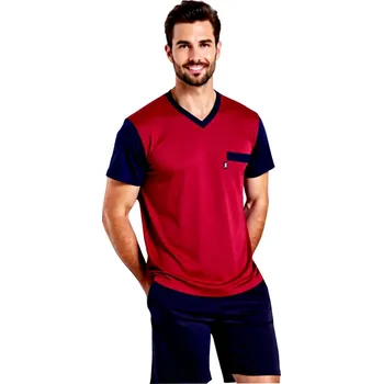 Pánské pyžamo Pánské Pyžamo Krátké FOLTÝN PK 26 Velikost: 3XL